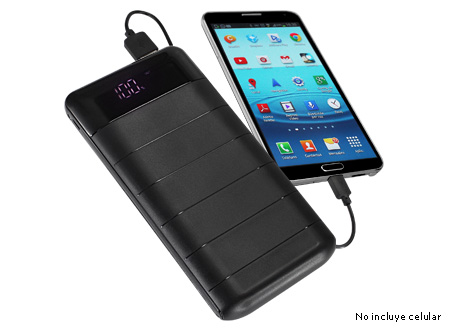 Deluxe Cargador Power-Bank Jupiter 16000mAh