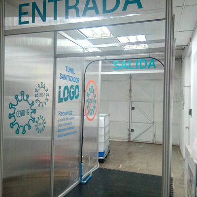 tunel sanitizante