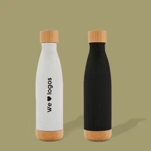 Botellas reutilizables personalizadas para empresas, ideales como regalos corporativos sostenibles y promocionales.