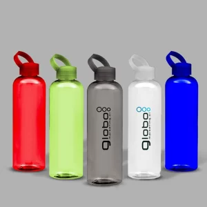 Botellas de agua personalizadas para empresas, ideales como regalos corporativos sostenibles y promocionales.