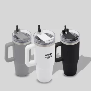 Mugs corporativos personalizados para empresas, ideales como regalos promocionales y de oficina para fortalecer la identidad de marca.
