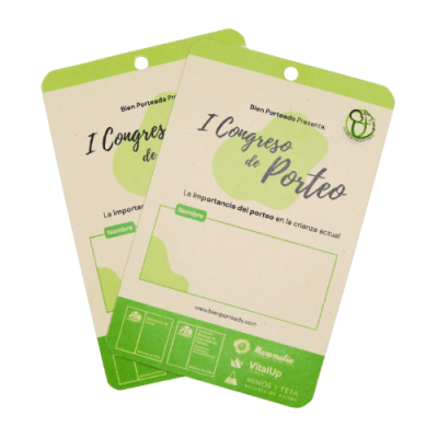 Credenciales compostables
