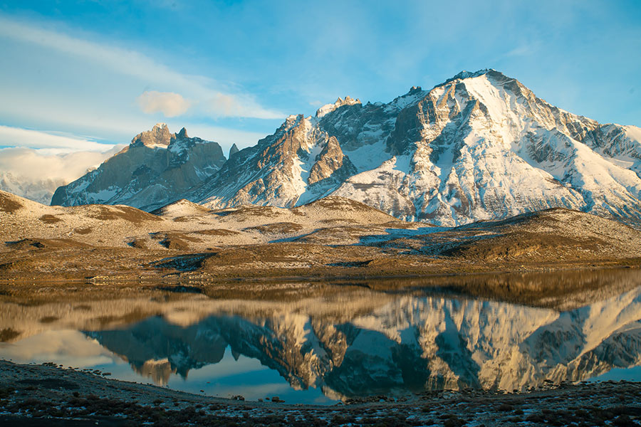 Torres del Paine desde Puerto Natales