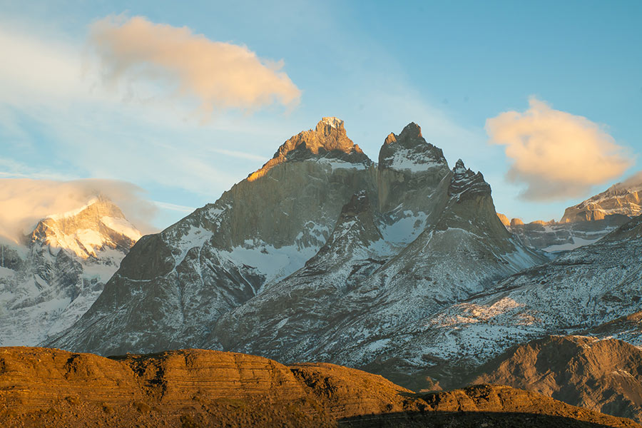 Torres del Paine desde Puerto Natales