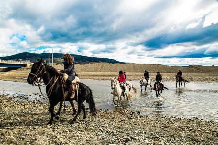 Cabalgata en Patagonia