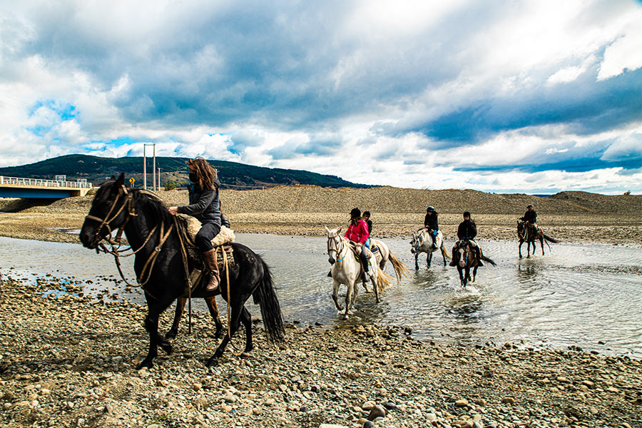 Horseback riding in Patagonia