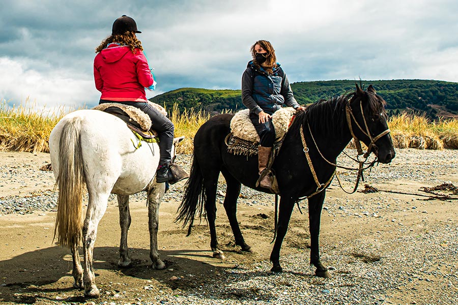 Horseback riding in Patagonia