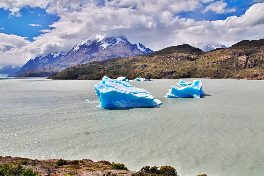 Torres del Paine y Navegación al Glaciar Grey