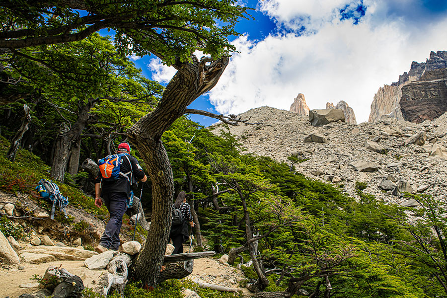 Trekking Base Torres del Paine desde Punta Arenas