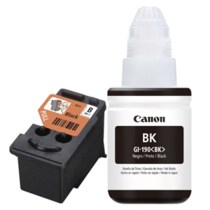 Combo de Cabezal Canon Serie G Negro BH-1 G1110,G2110,G3110,G4110 y Tinta Canon GI-190 Negro