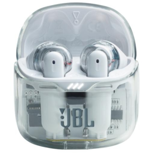 JBL Tune Flex Audífonos Bluetooth Ghost Edition Blanco