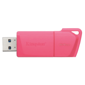 Kingston - USB flash drive - 64 GB - USB 3.2 Gen 1 - NEON (PINK)